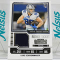Tarjeta Luke Schoonmaker • Rookie Ticket Variation Memorabilia