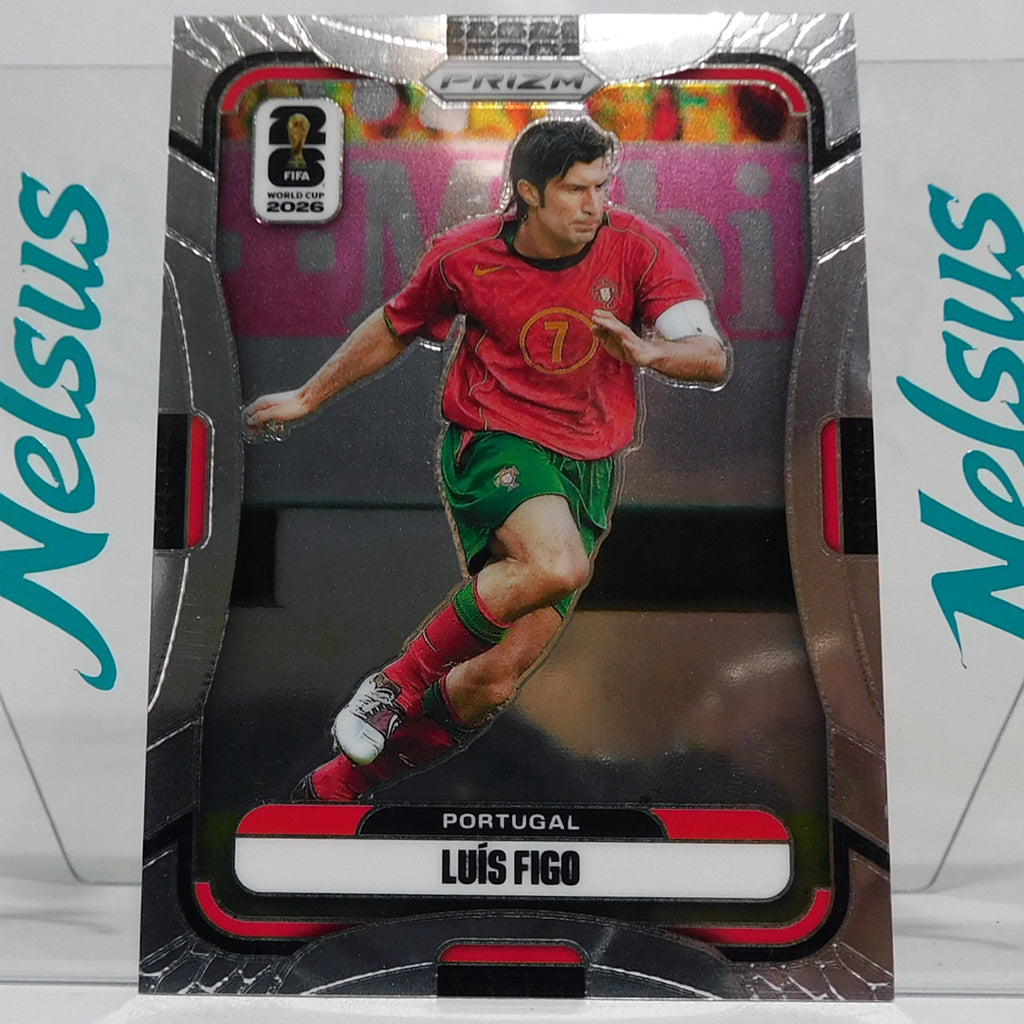 Tareta Luis Figo • Prizm Panini • Portugal