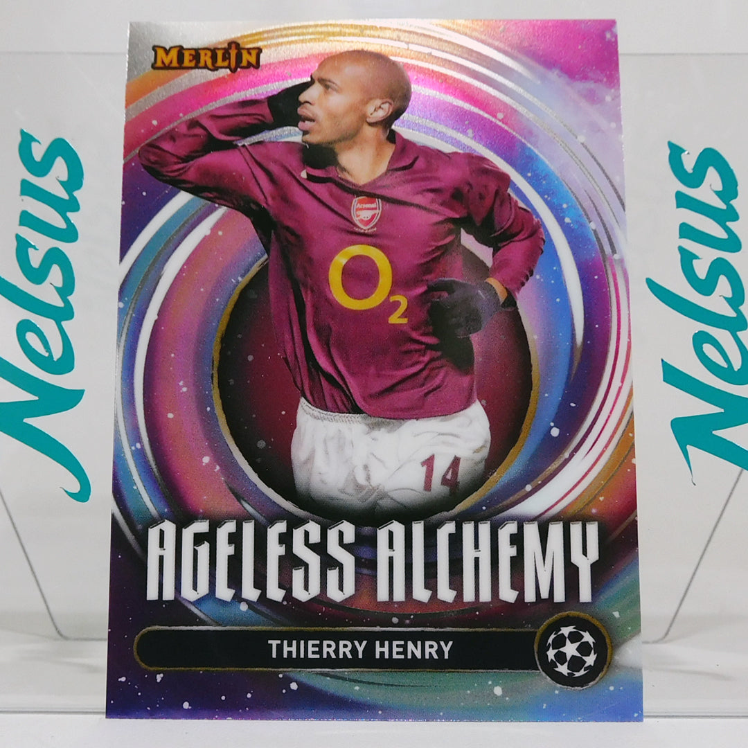 Tarjeta Thierry Henry • Insert Ageless Alchemy • Arsenal