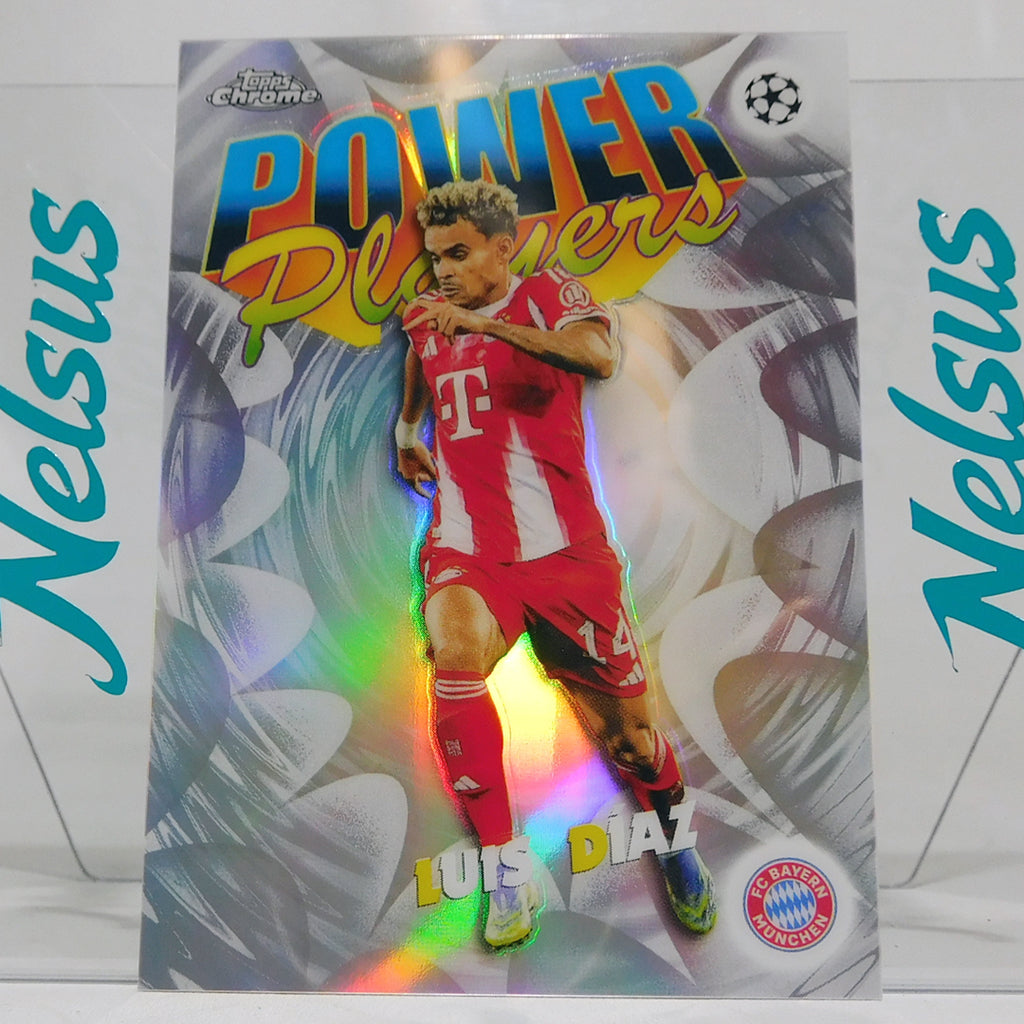 Tarjeta Luis Diaz • Insert Power Players •  FC Bayern München